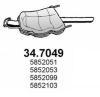 ASSO 34.7049 (347049) End Silencer