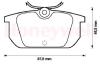 JURID 571409J Brake Pad Set, disc brake