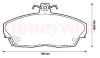 JURID 571438J Brake Pad Set, disc brake