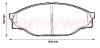 JURID 572378J Brake Pad Set, disc brake