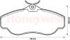JURID 571937J Brake Pad Set, disc brake