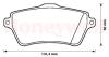JURID 573102J Brake Pad Set, disc brake
