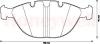JURID 571993J Brake Pad Set, disc brake