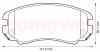 JURID 572514J Brake Pad Set, disc brake
