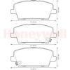 JURID 572579J Brake Pad Set, disc brake