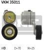 SKF VKM35011 Tensioner Pulley, v-ribbed belt