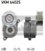 SKF VKM64025 Tensioner Pulley, v-ribbed belt