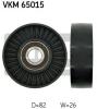 SKF VKM65015 Deflection/Guide Pulley, v-ribbed belt