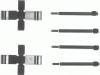FERODO FBA402 Accessory Kit, disc brake pads