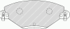 FERODO FDB1411 Brake Pad Set, disc brake