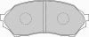 FERODO FDB1455 Brake Pad Set, disc brake