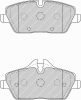 FERODO FDB1974 Brake Pad Set, disc brake