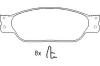 BREMBO P36016 Brake Pad Set, disc brake