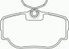 BREMBO P44009 Brake Pad Set, disc brake