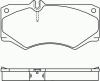 BREMBO P50003 Brake Pad Set, disc brake