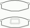 BREMBO P56012 Brake Pad Set, disc brake