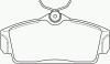 BREMBO P56036 Brake Pad Set, disc brake