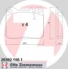 ZIMMERMANN 20392.150.1 (203921501) Brake Pad Set, disc brake