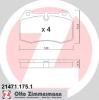 ZIMMERMANN 21471.175.1 (214711751) Brake Pad Set, disc brake