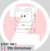 ZIMMERMANN 23157.160.1 (231571601) Brake Pad Set, disc brake