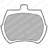 DELPHI LP10 Brake Pad Set, disc brake