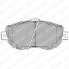 DELPHI LP1140 Brake Pad Set, disc brake