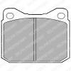 DELPHI LP117 Brake Pad Set, disc brake