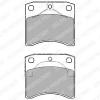 DELPHI LP1206 Brake Pad Set, disc brake