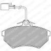 DELPHI LP1412 Brake Pad Set, disc brake