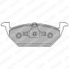 DELPHI LP1436 Brake Pad Set, disc brake