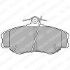 DELPHI LP1599 Brake Pad Set, disc brake