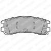 DELPHI LP1612 Brake Pad Set, disc brake