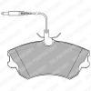DELPHI LP1614 Brake Pad Set, disc brake