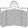 DELPHI LP1680 Brake Pad Set, disc brake