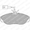 DELPHI LP1748 Brake Pad Set, disc brake