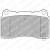 DELPHI LP1858 Brake Pad Set, disc brake