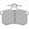 DELPHI LP451 Brake Pad Set, disc brake