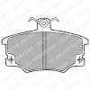 DELPHI LP459 Brake Pad Set, disc brake