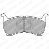 DELPHI LP465 Brake Pad Set, disc brake