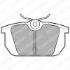 DELPHI LP522 Brake Pad Set, disc brake