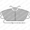 DELPHI LP542 Brake Pad Set, disc brake