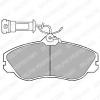 DELPHI LP579 Brake Pad Set, disc brake