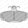 DELPHI LP637 Brake Pad Set, disc brake
