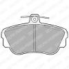 DELPHI LP639 Brake Pad Set, disc brake