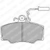 DELPHI LP692 Brake Pad Set, disc brake