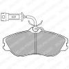 DELPHI LP706 Brake Pad Set, disc brake