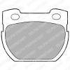 DELPHI LP777 Brake Pad Set, disc brake
