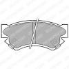 DELPHI LP817 Brake Pad Set, disc brake