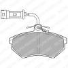 DELPHI LP884 Brake Pad Set, disc brake
