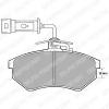 DELPHI LP901 Brake Pad Set, disc brake